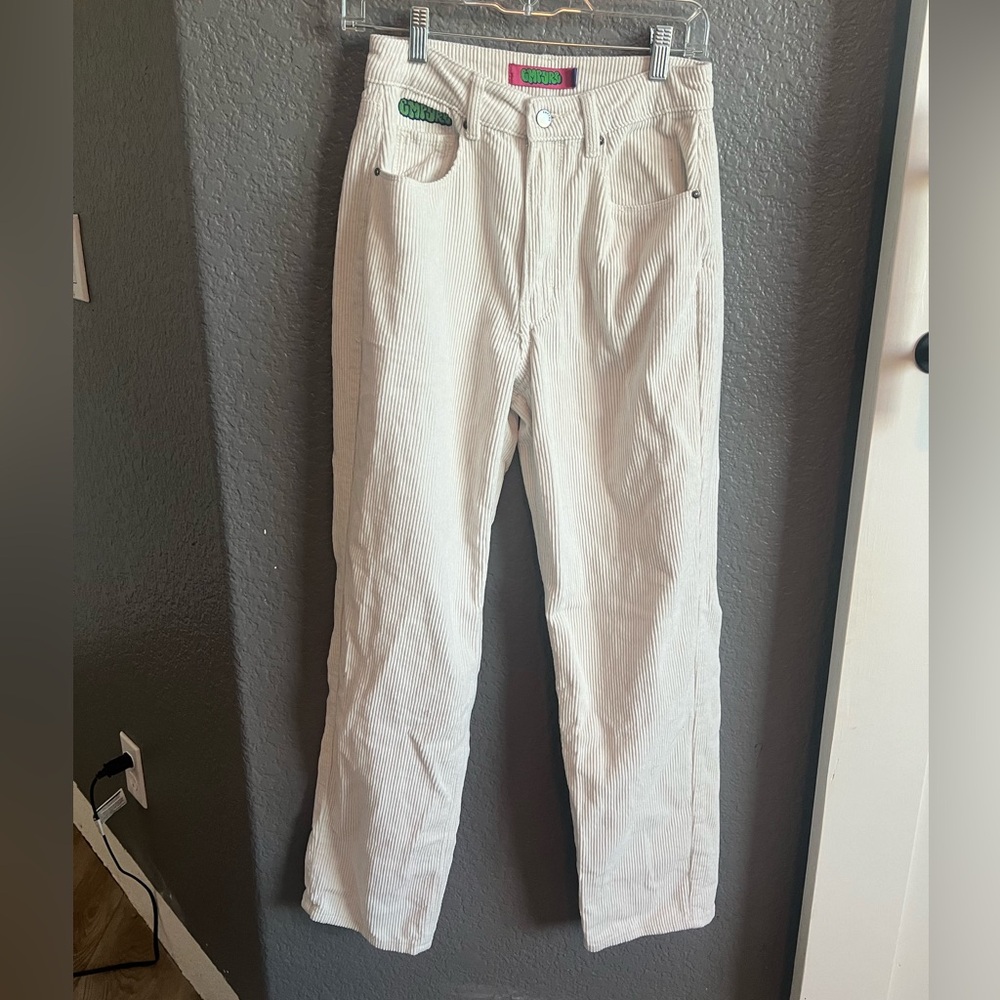 Empyre Tori off white corduroy skate pants